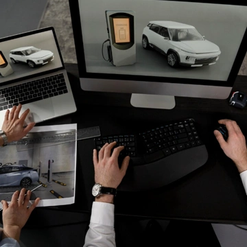 Team celebrating the final product delivery